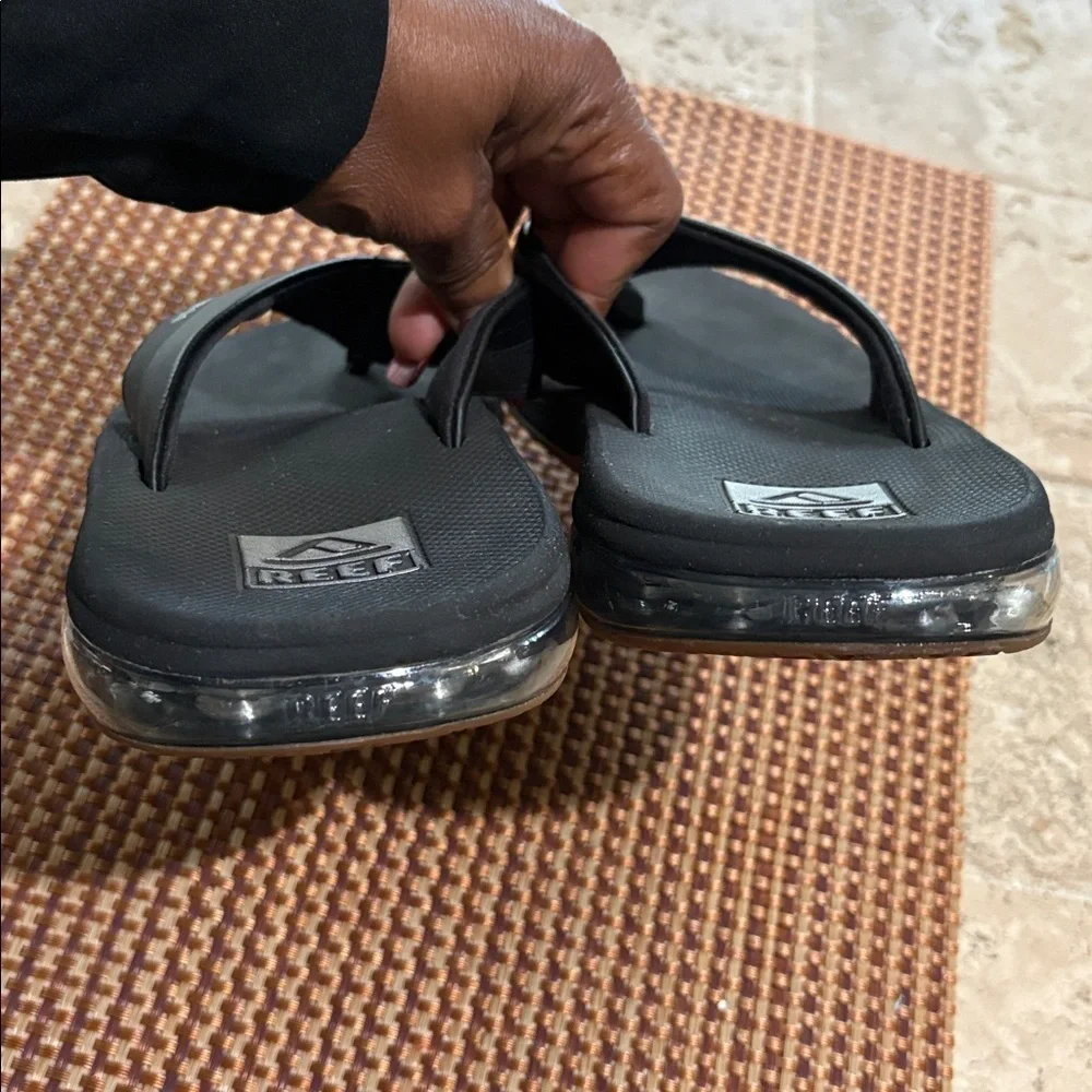 Reef Classic Black Sandals-Size 9
